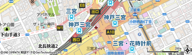 ドトールコーヒーショップ 神戸さんちか店周辺の地図