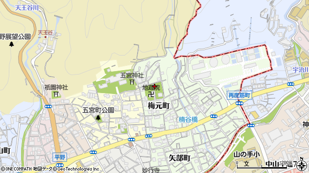 〒652-0003 兵庫県神戸市兵庫区梅元町の地図