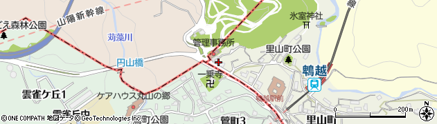 兵庫県神戸市兵庫区里山町1-94周辺の地図