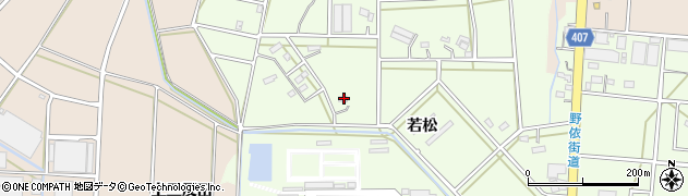 愛知県豊橋市若松町若松401周辺の地図