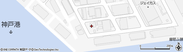 内外フォワーディング株式会社　摩耶倉庫事務所周辺の地図