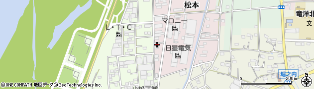 静岡県磐田市松本180周辺の地図
