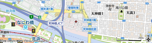 大阪海苔協同組合周辺の地図