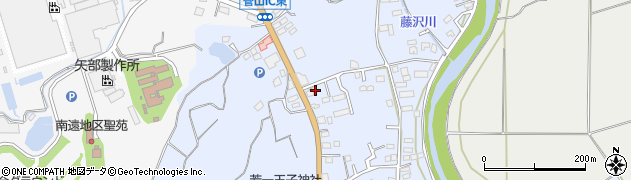 静岡県牧之原市大沢393周辺の地図
