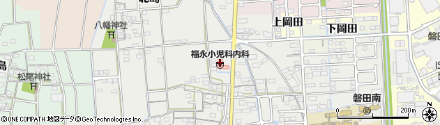 静岡県磐田市千手堂951周辺の地図