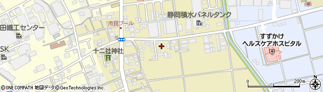 静岡県磐田市上大之郷102周辺の地図