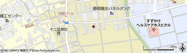 静岡県磐田市上大之郷104周辺の地図