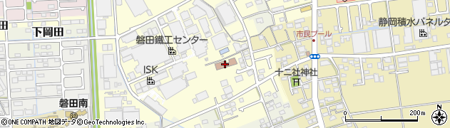 磐田市役所交流センター　南交流センター周辺の地図