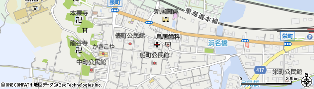 静岡県湖西市新居町新居975周辺の地図