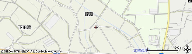 愛知県豊橋市小島町（蛭藻）周辺の地図