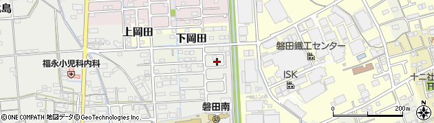 静岡県磐田市千手堂1050周辺の地図