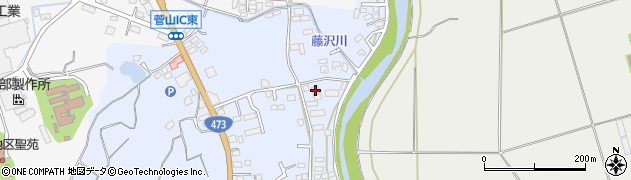 静岡県牧之原市大沢110-1周辺の地図