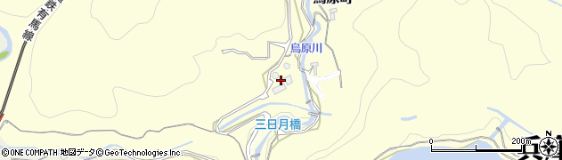 兵庫県神戸市兵庫区烏原町（古畑）周辺の地図
