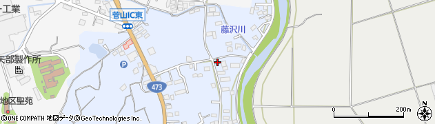 静岡県牧之原市大沢110-8周辺の地図