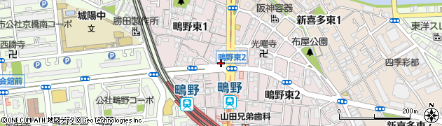 薩摩ッ子ラーメン 鴫野店周辺の地図