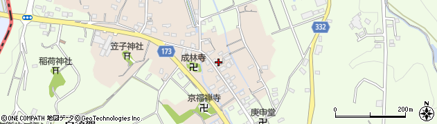 深田鍼灸施術所周辺の地図