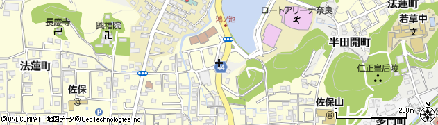 奈良県奈良市半田開町1702周辺の地図
