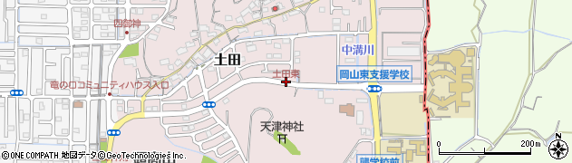 土田東周辺の地図