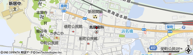 静岡県湖西市新居町新居1223周辺の地図