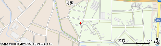 愛知県豊橋市若松町若松602周辺の地図