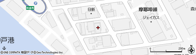 トーヨータイヤ関西販売株式会社　神戸中央営業所周辺の地図
