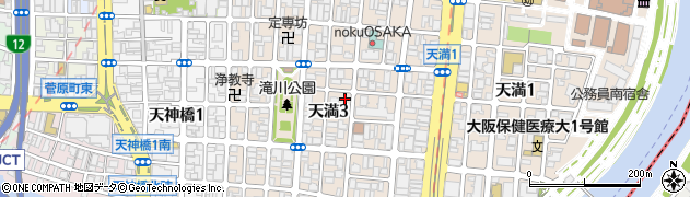 大阪北小売酒販組合周辺の地図