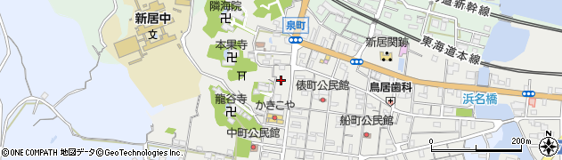 静岡県湖西市新居町新居1516周辺の地図