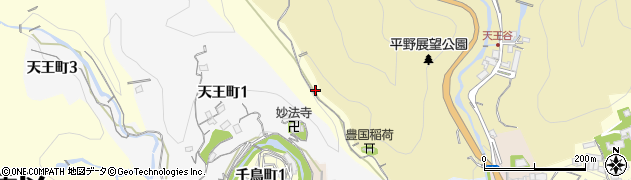 兵庫県神戸市兵庫区烏原町（金形）周辺の地図