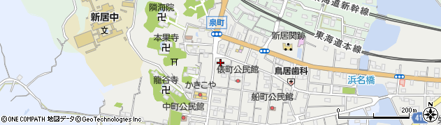 静岡県湖西市新居町新居1529周辺の地図