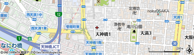 株式会社天満大阪昆布周辺の地図