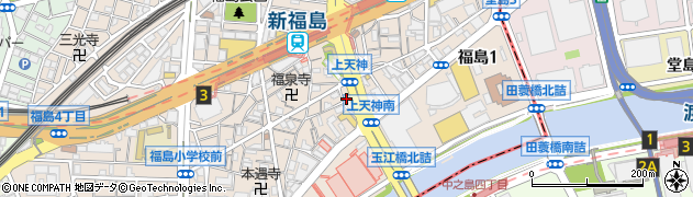 加圧トレーニングスタジオラクシュミー　福島店周辺の地図