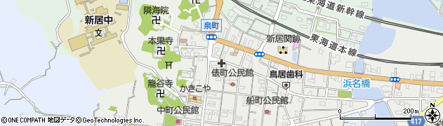 静岡県湖西市新居町新居1528周辺の地図
