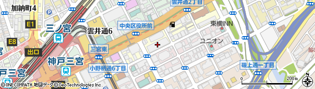 株式会社兵庫第一興商　神戸支店周辺の地図