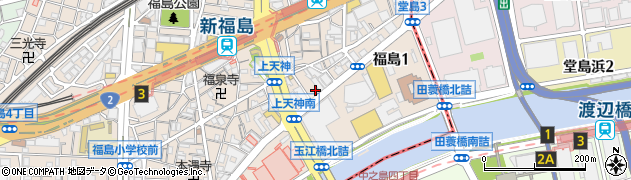 赤おに家 あか鬼家 福島店周辺の地図