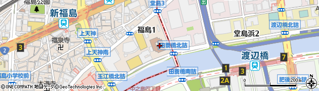 大阪高等検察庁周辺の地図