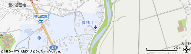 静岡県牧之原市大沢97周辺の地図