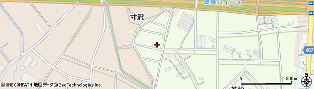 愛知県豊橋市若松町若松575周辺の地図