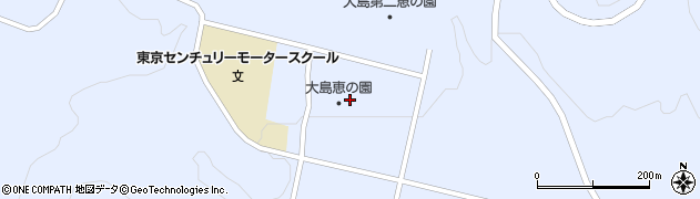 東京都大島町差木地（ハタガシタ）周辺の地図