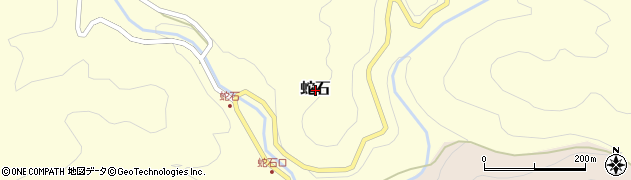 静岡県賀茂郡南伊豆町蛇石周辺の地図