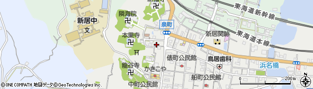 静岡県湖西市新居町新居1310周辺の地図