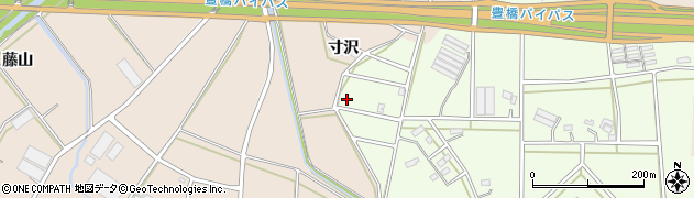 愛知県豊橋市若松町若松589周辺の地図