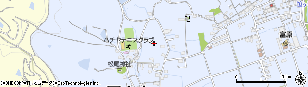 岡山県岡山市北区富原1272周辺の地図