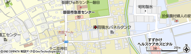 静岡県磐田市上大之郷63周辺の地図