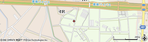 愛知県豊橋市若松町若松568周辺の地図