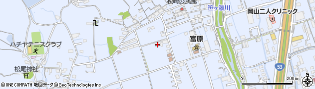 岡山県岡山市北区富原1135周辺の地図