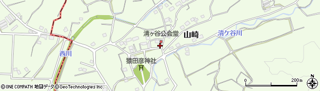 静岡県掛川市山崎2842周辺の地図