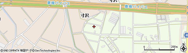 愛知県豊橋市若松町若松560周辺の地図