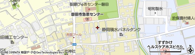 静岡県磐田市上大之郷62周辺の地図