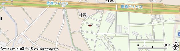 愛知県豊橋市若松町若松558周辺の地図
