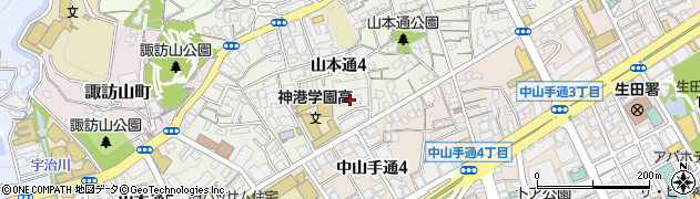 株式会社エクセレント諏訪山周辺の地図